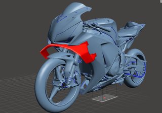 Alerones Winglets Frontales Honda CBR 1000RR 2012-