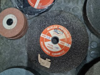 Muelas esmeril varias marcas y tamaños