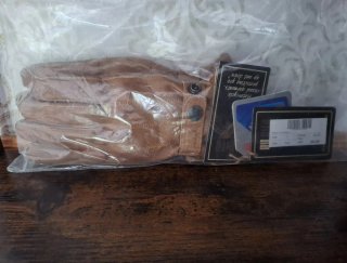 Guantes By City Talla S Beige Invierno