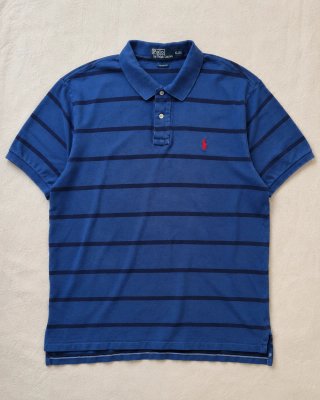 Polo Ralph Lauren a righe Blu Taglia XL