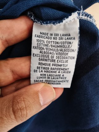 Polo Ralph Lauren a righe Blu Taglia XL