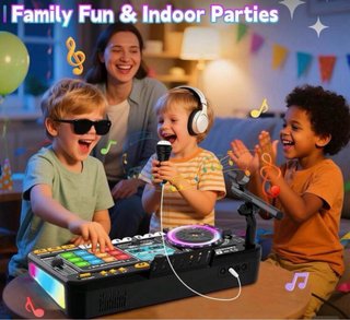 Controlador DJ para Niños con Micrófono