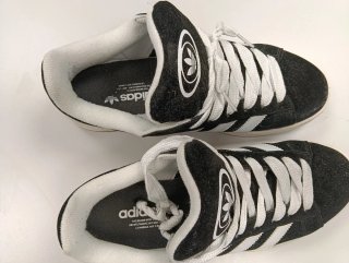 Zapatillas Adidas Campus Negras y Blancas