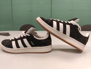 Zapatillas Adidas Campus Negras y Blancas