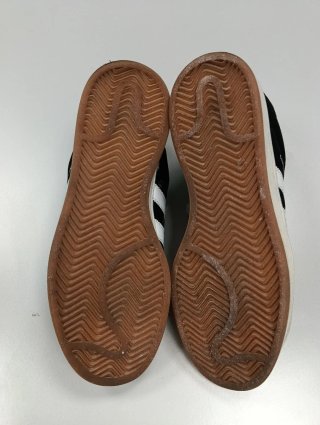 Zapatillas Adidas Campus Negras y Blancas