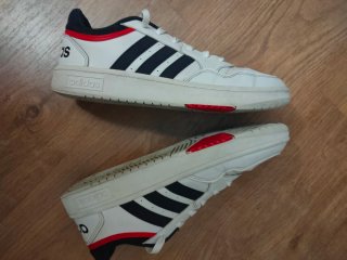 Zapatillas Adidas Originales Blancas y Azules