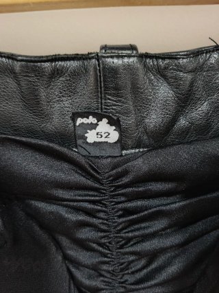 Pantalones de cuero para moto