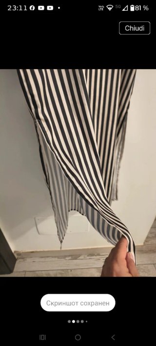 Tunic Lumina a righe