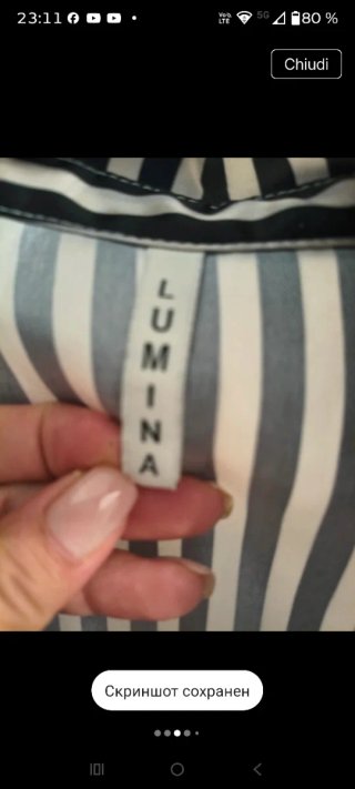 Tunic Lumina a righe