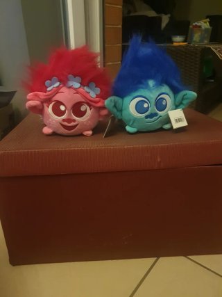 Coppia Peluche Trolls - Offerta