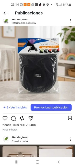 Capota Valco Baby Vogue HOOD