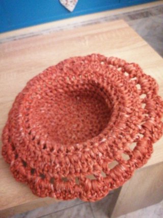 Sombrero playa para niño/a tejido a  crochet