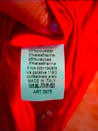 Vestido vermelho comprido de cerimónia t.u NOVO