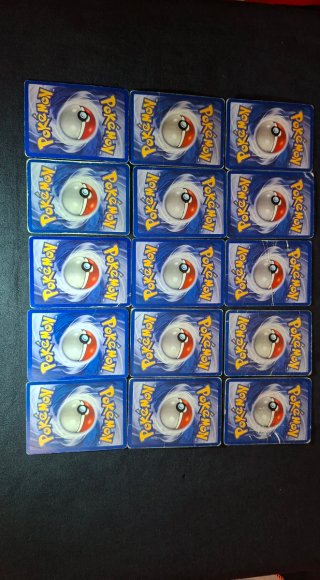 Lotto 15 carte Pokémon
