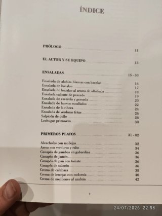 El menú de cada día