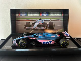 Modellino Alpine F1 Team A522 1:18 Minichamps