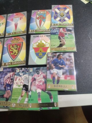 Cromos Fútbol 97/98