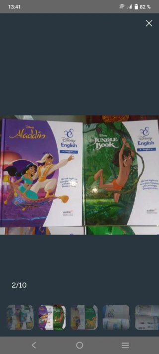 Lote libros Disney english vaughan