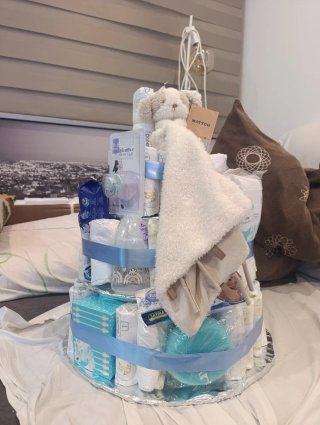 40€ Tarta de pañales para bebé