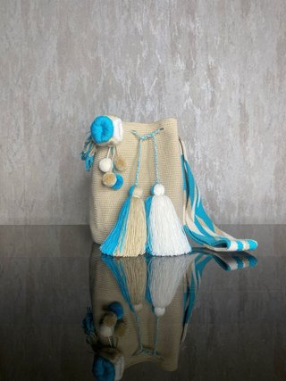 Mochila Wayuu Original Multicolor