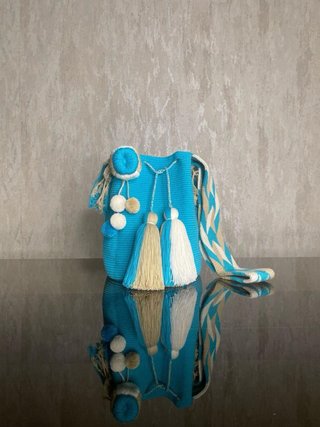 Mochila Wayuu Original Multicolor