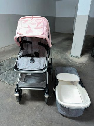 Cochecito Bugaboo con capazo