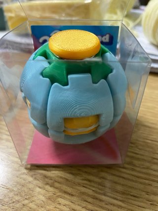 Modelo 3D impreso esférico