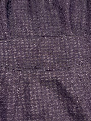 Vestido Carolina Herrera Morado Azul T.8