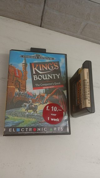 King's Bounty Sega Mega Drive