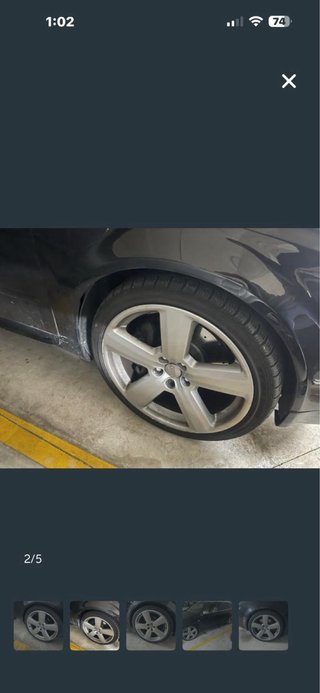 Llantas Réplica 19” ET45 Audi