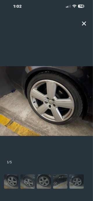 Llantas Réplica 19” ET45 Audi