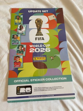 Set actualización cromos Mundial 2026 FIFA