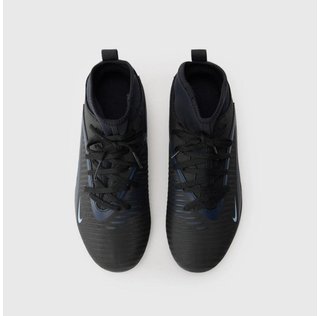 Botas de fútbol Nike negras y azules