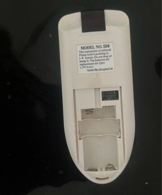 Ventilador de techo blanco
