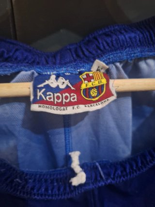 Pantalones Kappa FC Barcelona Azul/Rojo