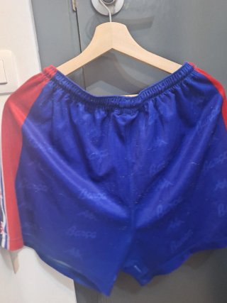 Pantalones Kappa FC Barcelona Azul/Rojo