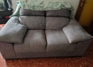 Sofá de 2 plazas beige