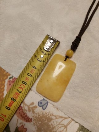 Colgante Mineral Natural Ámbar