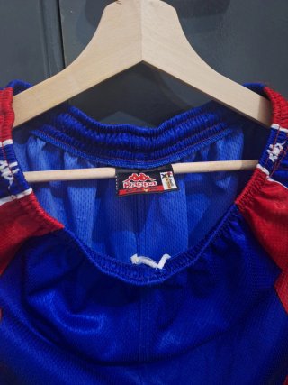 Pantalones Kappa FC Barcelona Azul/Rojo