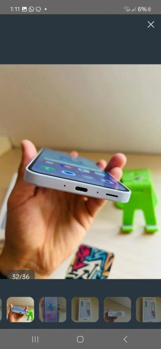 Samsung Galaxy A35 5G Azul/Blanco