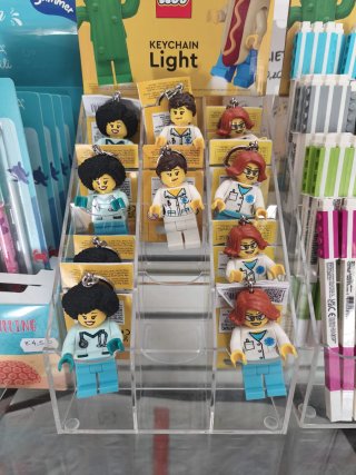 Portachiavi Keychain Lego Medico