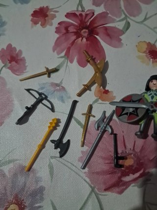 Playmobil Guerreros y Armas Medievales
