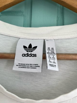 Camiseta Adidas Originals Blanca Talla XXL