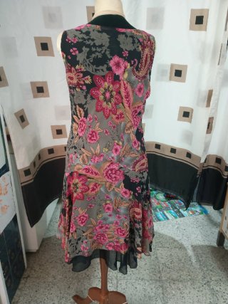 Vestido estampado floral