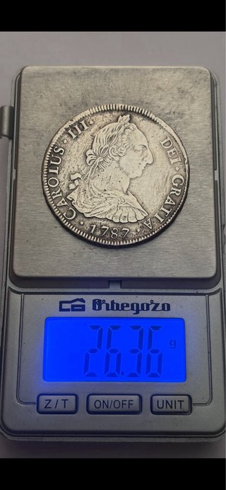 8 Reales 1787 (MBC-) Potosi Carlos III