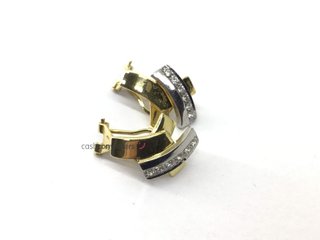 pendientes oro 18k con piedra