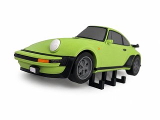 Colgador Llaves Porsche 911 Turbo Verde