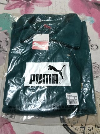 Sudadera Puma Mujer Verde Azulado