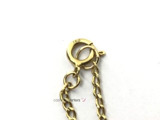 cadena oro 18k 28cm