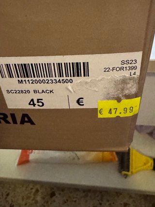 Mocasines LA CUOIER Talla 45 Negro
